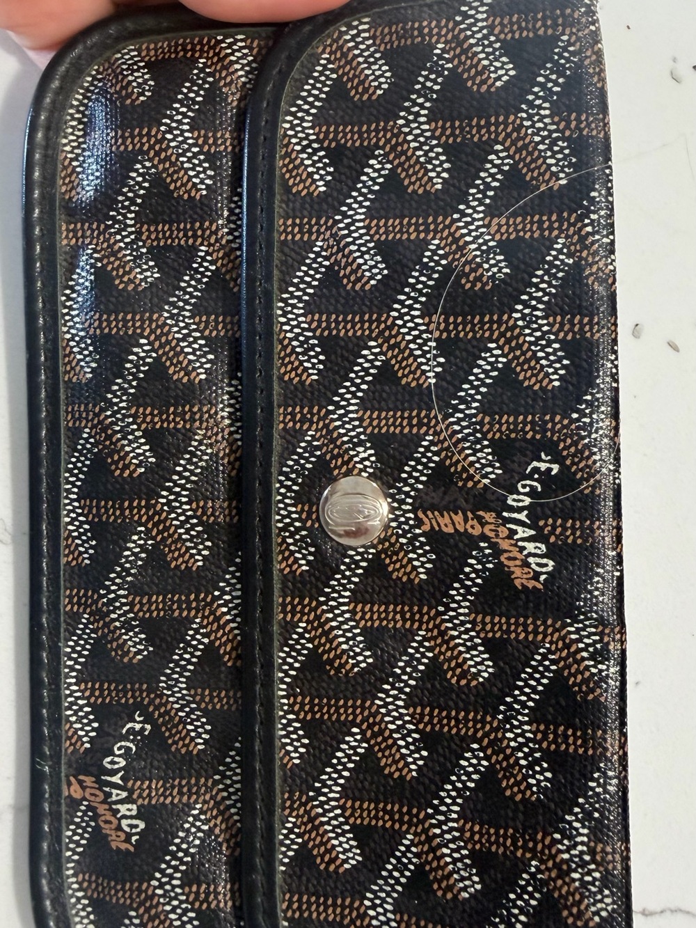 Authentic Goyard St Louis Tote Black with pouch - Picture 11 of 16